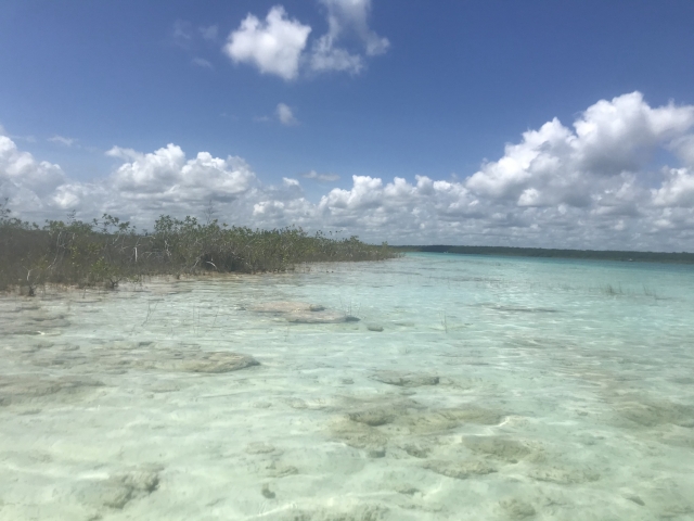  Crystal clear waters 