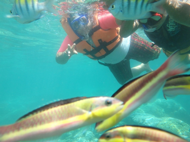  Explorando sob o mar