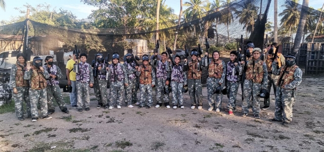 Time de paintball 