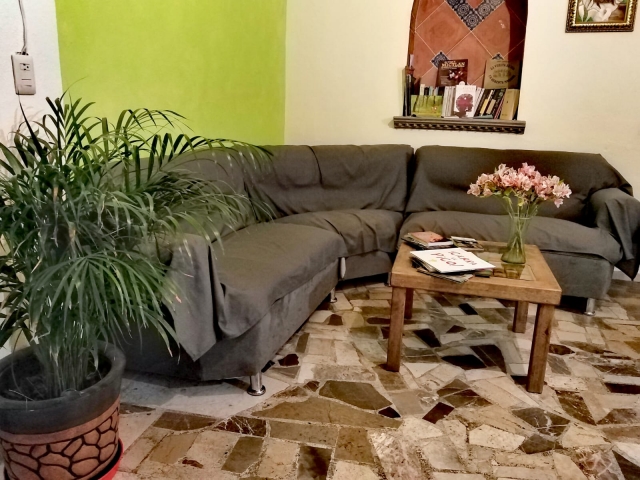  Hostel lounge 