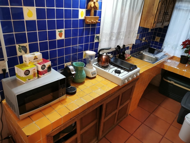 Cocina en cabana