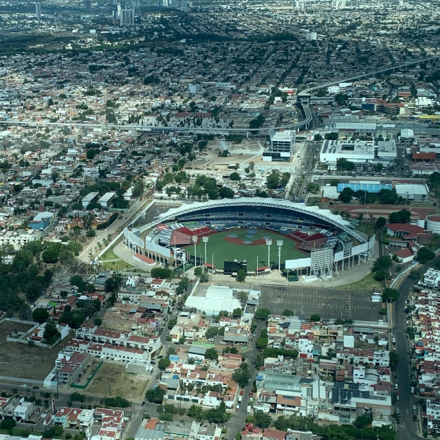  Vista verso lo stadio
