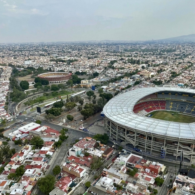  Vista sull'arena 