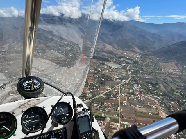  Vista dall'ultraleggero 
