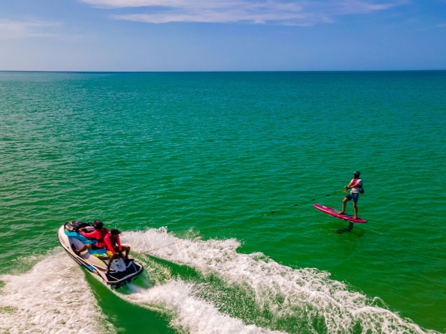 Adrénaline en jet ski 