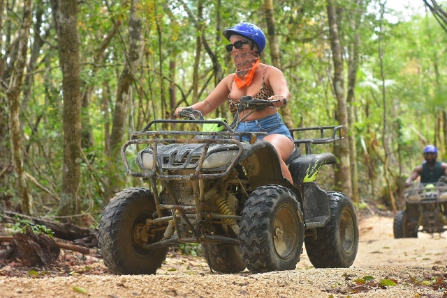  Guidare l'ATV 