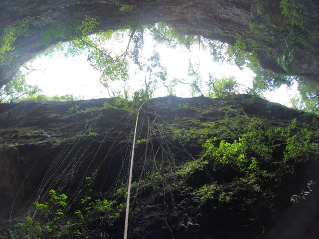  Descente en rappel 