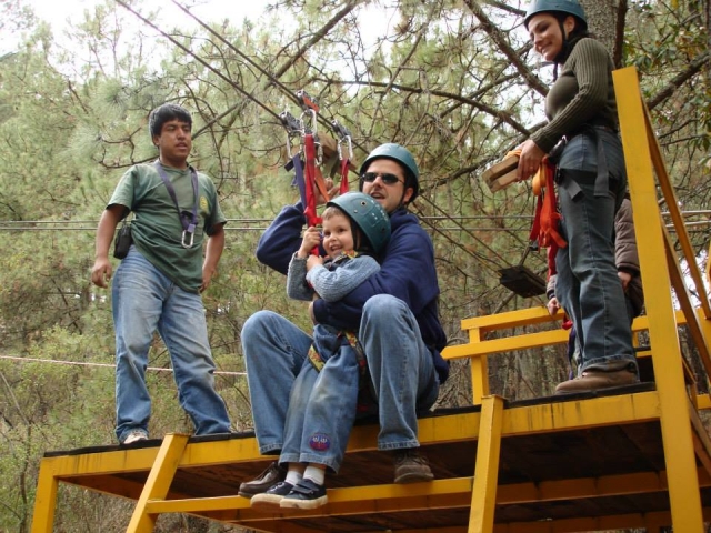  Zip line per famiglie 