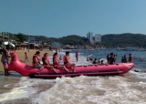 1 Passeio em banana boat aquático em Puerto Marqués