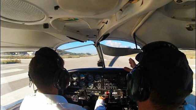 Guiando al piloto