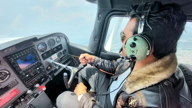 Aprendiendo a pilotar Cessna