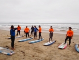 Aula de surf em grupo em Playas de Tijuana 1 hora