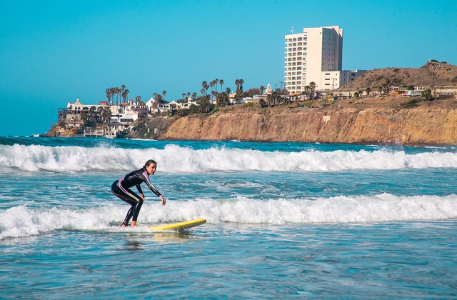 Balance on the board 