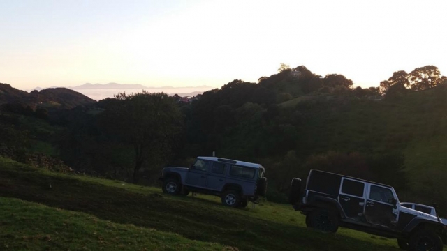 Amanecer en la sierra ruta 4x4 