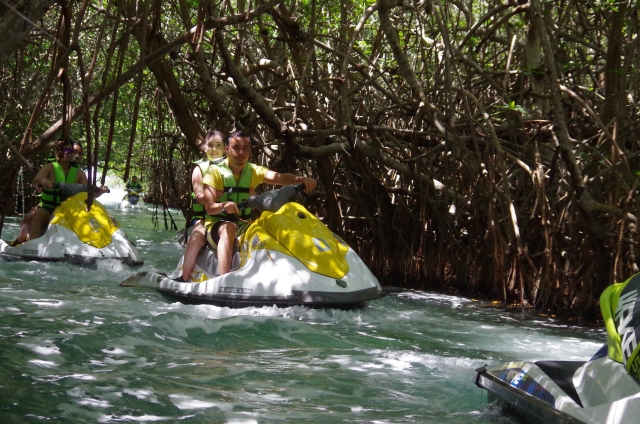 Jungle jet ski tour 