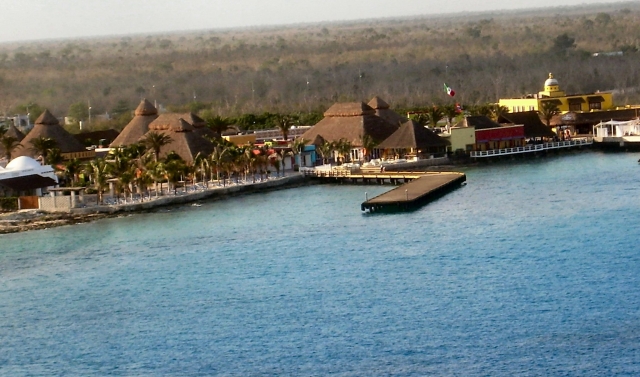  Cozumel dall'alto 