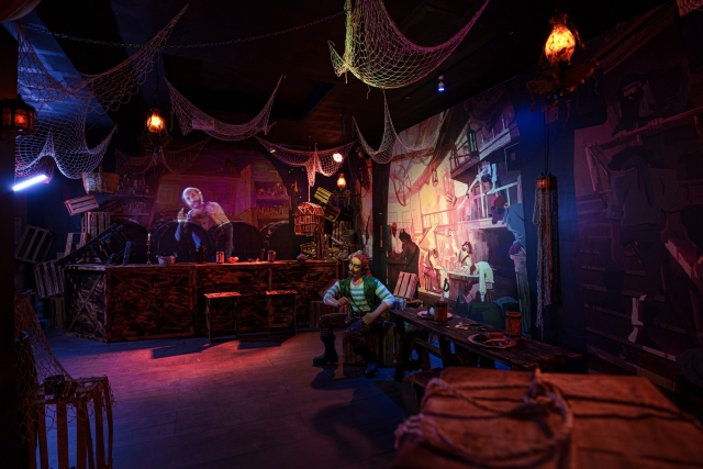  Zone des pirates et des bateaux 