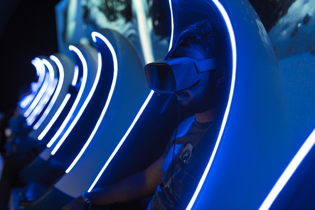  Cabine per l'esperienza di realtà virtuale 