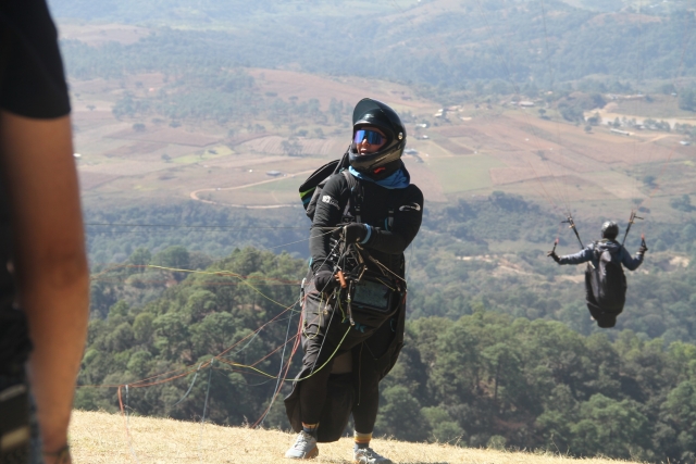 Cerro para parapentistas