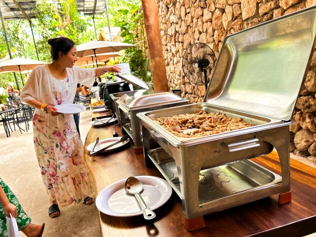 Buffet almuerzo mexicano