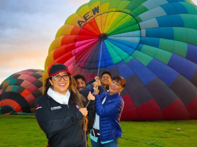Flight a palloncino a Teotihuacán con trasferimento da CDMX