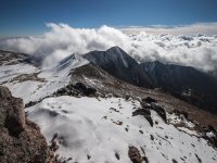  picos cobertos de neve 