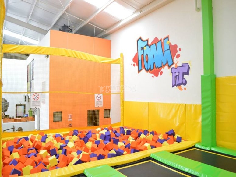 Entrada 1 hora parque de diversión Fly Trampoline desde 120 Yumping