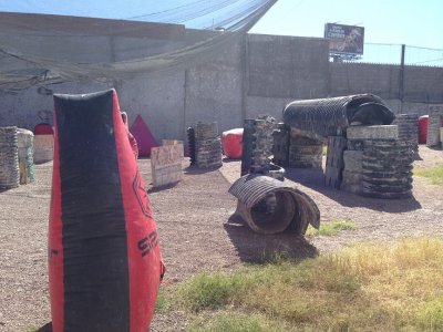 Caja de 2 mil balas gotcha para evento Chihuahua