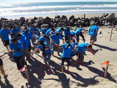 Recreative camp with adventure activities