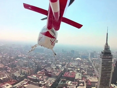 Vuelo en helicóptero sobre Ciudad de México