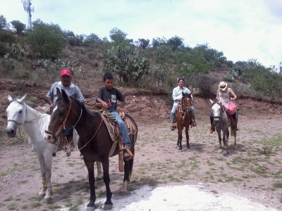 Equitazione e zip line a San Miguel de Allende 4 ore