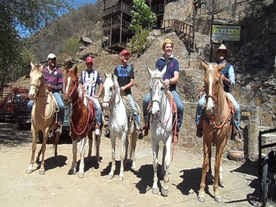 Horse riding in Santiago, Pueblo Magico.