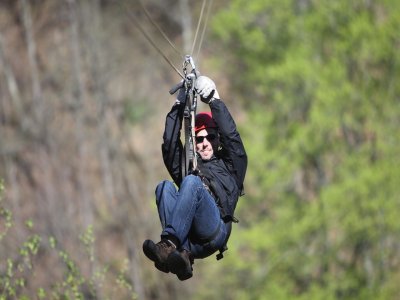 Parachute jump Puebla with Go-karts from Qro