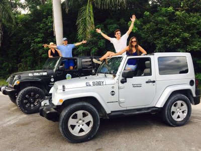 Tour jeep para grupos snorkel y desayuno, Cozumel
