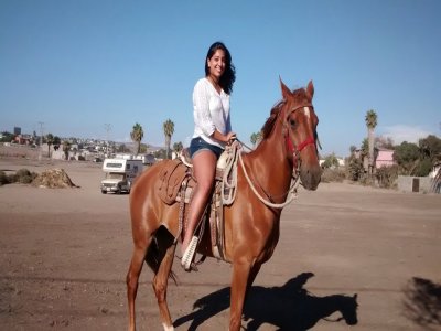 Itinerario a cavallo a Rosarito 15 minuti