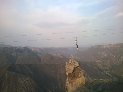 Ruta en Bicicleta y Tirolesa en Peña del Aire