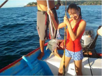 Pesca para niños Playa Platanitos salida Tepic