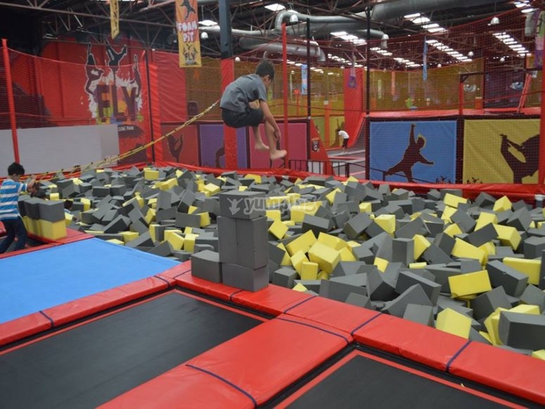 Paquete fiesta parque de trampolines, Jalisco desde 420