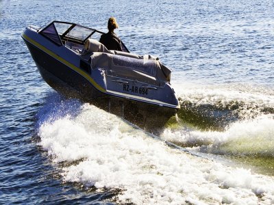 Drive a boat in Mazatlán.