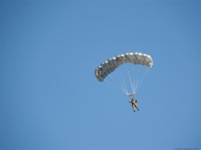 Parachute jump in Queretaro with video