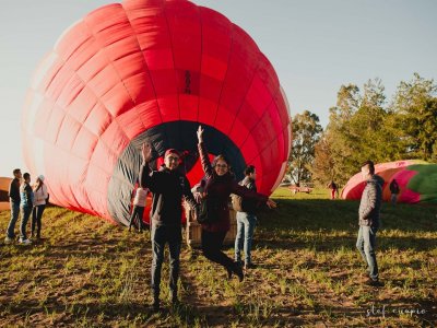 Paseo en globo VIP para parejas en Huamantla