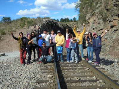 Team building at the Oro Pueblo Mágico.