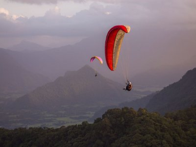 Vuelo en parapente en Veracruz