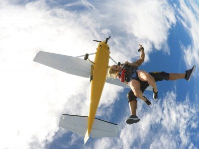 Salto en paracaídas en Playa del Carmen con video