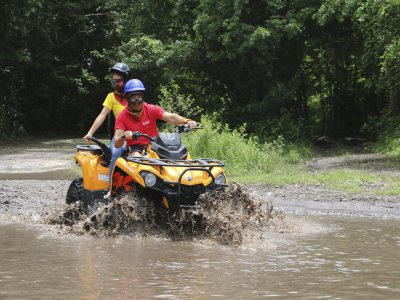 ATV quad bike tour to Jade Cave