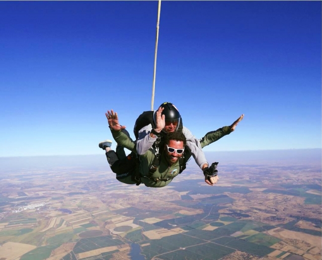 Paracaidismo en Leiria