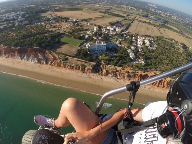 Vuelos en paramotor por la zona del Algarve