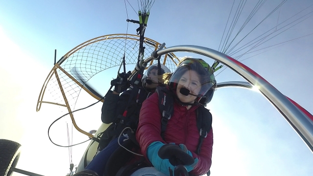 Realizar vuelo en Paramotor  Aguada de Cima