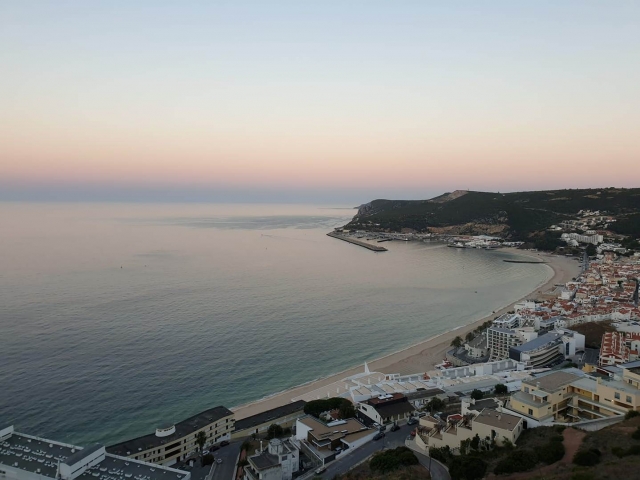 La preciosa costa de Sesimbra