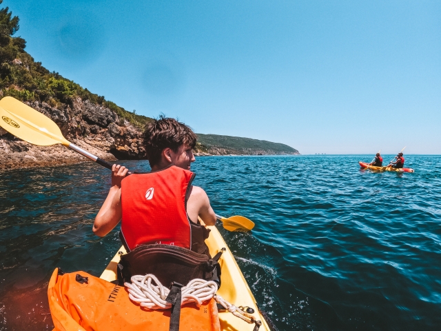 Kayak en Setúbal